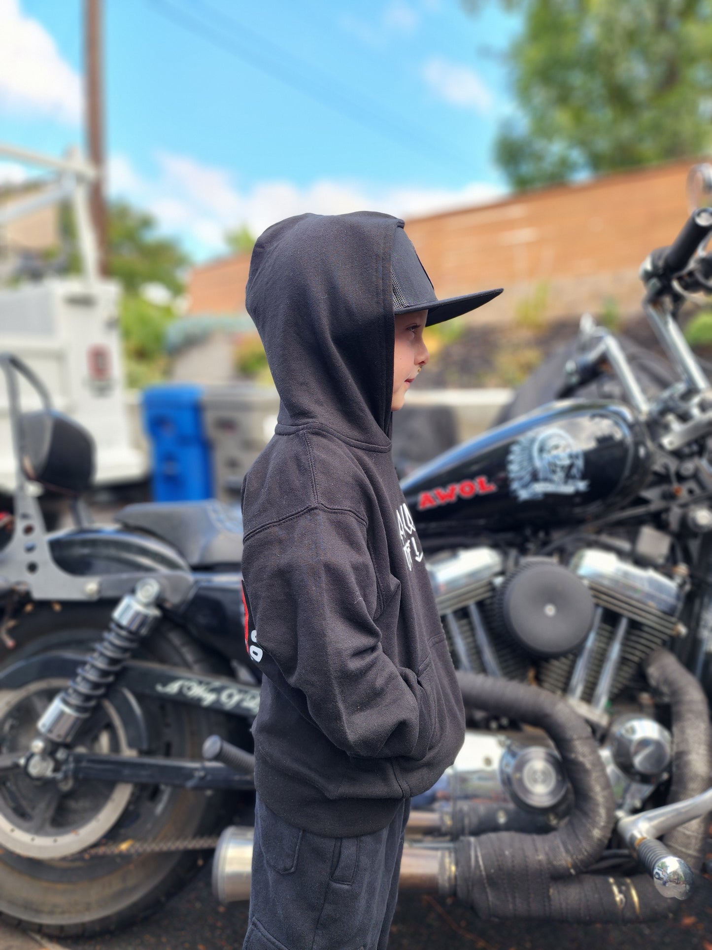 AWOL Shaka Skull Grom Hoodie