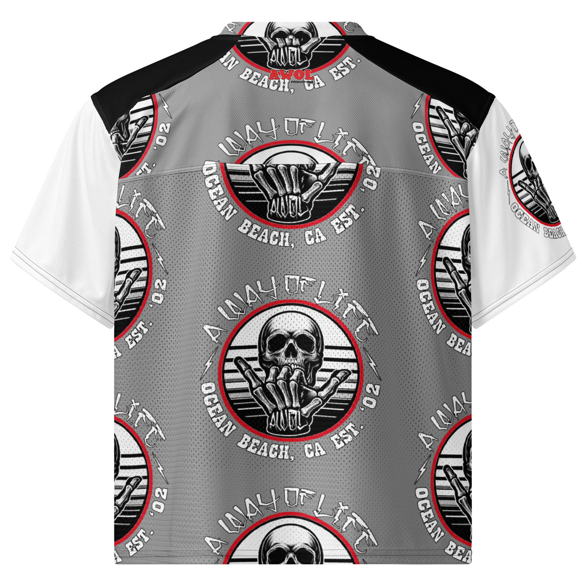 A Way Of Life Boxy football jersey