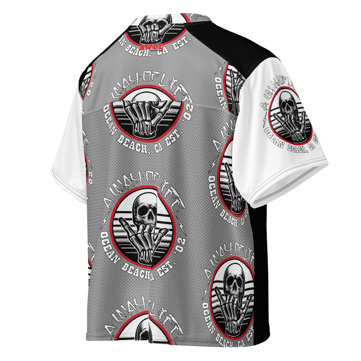 A Way Of Life Boxy football jersey